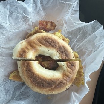 River Rock Roasting Co - Bagel sandwich - Coffee & Tea Near Me - La Verkin, Utah