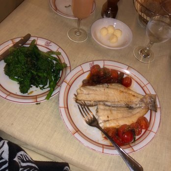 Cipriani Dolci - Mediterranean Grilled Branzino with Broccoli Rabe and Cipriani Bellini - Italian Near Me - New York, New York Cipriani Dolci - Mediterranean Grilled Branzino with Broccoli Rabe and Cipriani Bellini - Italian Near Me - New York, New York