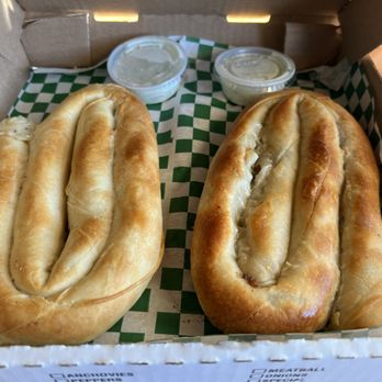 Sofra Urbana - Left side is Potato Burek (Krompirusa) and Right side is  Burek with Meat - Pizza Near Me - Fountain Valley, California