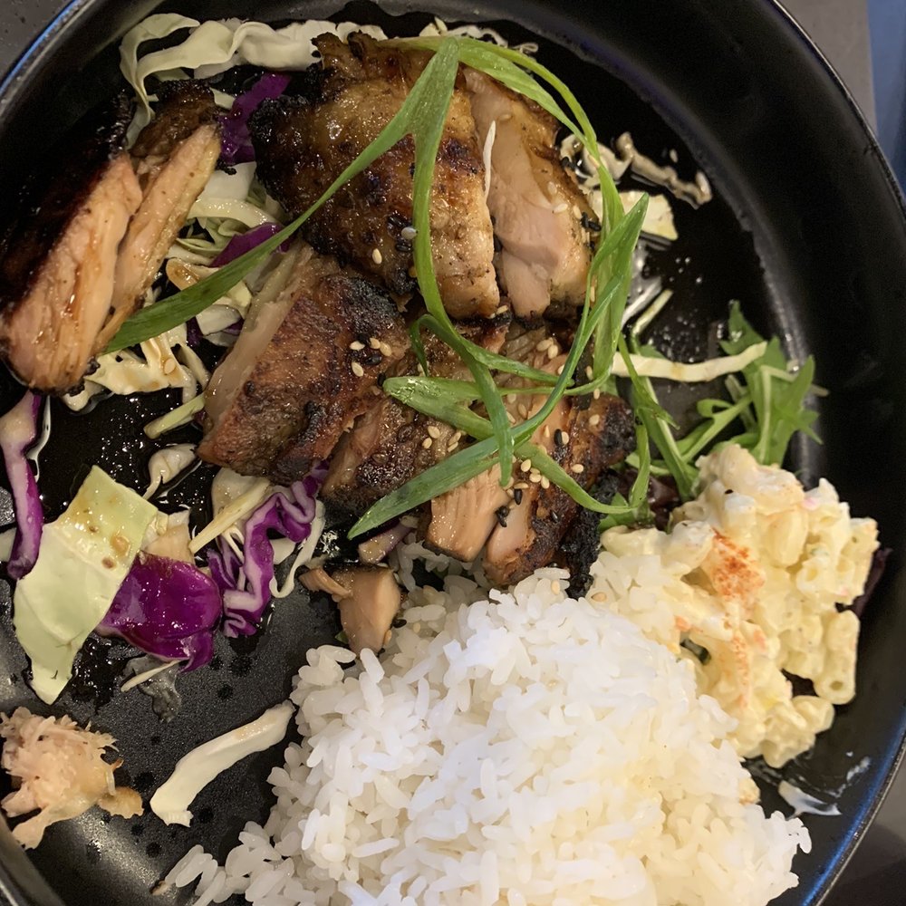 Cafe Moon - Korean bbq chicken (missing 3-4 pieces of chicken and some Mac salad) - Korean Near Me - Kihei, Hawaii Cafe Moon - Korean bbq chicken (missing 3-4 pieces of chicken and some Mac salad) - Korean Near Me - Kihei, Hawaii