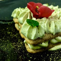 Zenzero - Dessert: tiramisù a te verde