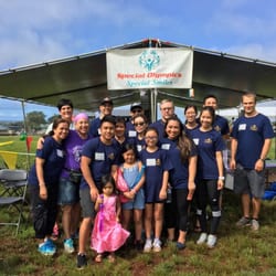 Scott Hiramoto, DDS - Dr. Steve Ertel and I and friends helping to make mouth guards for Special athletes at Special Olympics event on 8/6/2016