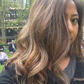 The Elite Salon - 4 weeks later. Color poppin! - Hair Salons Near Me - Daly City, California