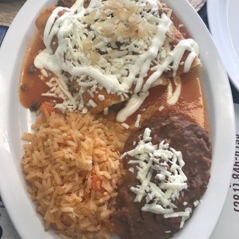 Don Pepe - Beef Enchiladas with rice and beans - Mexican Near Me - Houston, Texas Don Pepe - Beef Enchiladas with rice and beans - Mexican Near Me - Houston, Texas