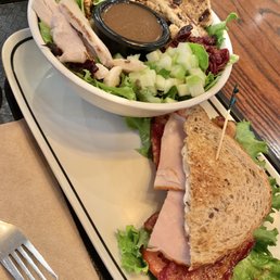 Harvest Salad and the Uptown Turkey Avocado Sandwich.