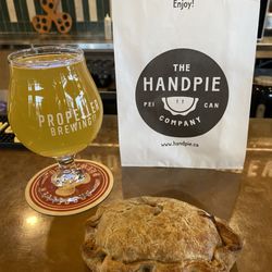Propeller Brewing - Pie and a pint. Available all day.