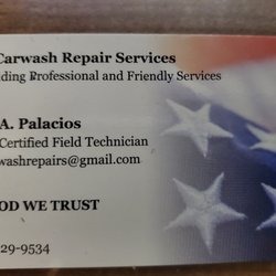 JP Carwash Repair Services - 24 Hours, 7-day a week Professional Repair Services