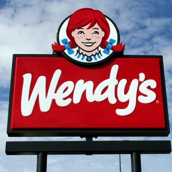 Wendy's - Wendy's signature sign and logo - Fast Food Near Me - North Miami Beach, Florida Wendy's - Wendy's signature sign and logo - Fast Food Near Me - North Miami Beach, Florida