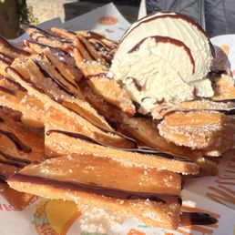 Churro chips