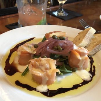 Cafe Pamlico - Smoked fish plate with salmon - Seafood Near Me - Buxton, North Carolina Cafe Pamlico - Smoked fish plate with salmon - Seafood Near Me - Buxton, North Carolina