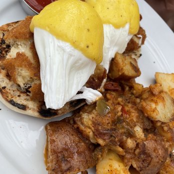 Anthony David's - Crab Cake Benedict - Breakfast & Brunch Near Me - Hoboken, New Jersey Anthony David's - Crab Cake Benedict - Breakfast & Brunch Near Me - Hoboken, New Jersey