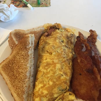 American Legion Post 1976 - Hubby's second dish (omelet & bacon) - Community Service/Non-Profit Near Me - Annandale, Virginia