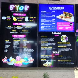 Boost Bowls - Menu