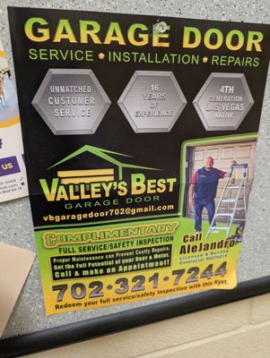 Valley's Best Garage Door