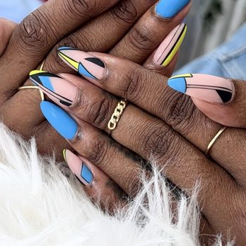 Pampered Nails & Spa - Gel builder set and design - Nail Salons Near Me - Pleasant Hill, California