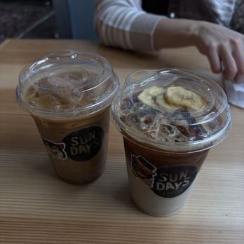 Sundays Coffee - Banana Milk Latte Sweater Weather Latte - Coffee & Tea Near Me - Seattle, Washington