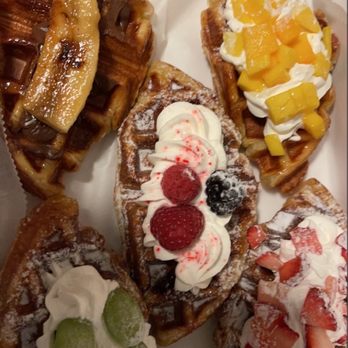 Croffle House - More croffles! Mango and grape croffles taste great, grape is the most refreshing of the lot! - Bakeries Near Me - Flushing, New York