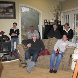 Mass Gun Permit - Large group of 21 students taking the class in the host's sunroom. Photo 2 of 2.