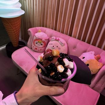 Nobibi - Make your own ice cream cup with chocolate, marshmallows, and boba. - Ice Cream & Frozen Yogurt Near Me - Buena Park, California Nobibi - Make your own ice cream cup with chocolate, marshmallows, and boba. - Ice Cream & Frozen Yogurt Near Me - Buena Park, California