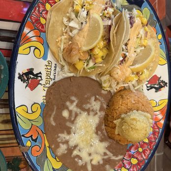 El Tapatio - Shrimp Tacos lunch special - Mexican Near Me - Sacramento, California