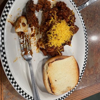 Black Bear Diner Milpitas - My delicious, tongue in cheek, chili cheese burger. - Diners Near Me - Milpitas, California