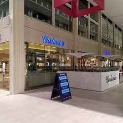 Carluccio's - Entrance to the pastries and gift shop on the left, with dining room entrance on the right.