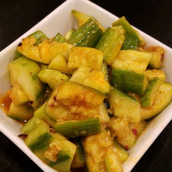 Bing's Dumpling - Spicy Cucumber Salad - Dim Sum Near Me - Fremont, California