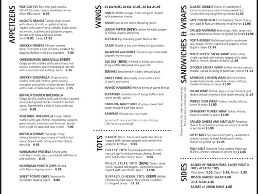 Menu photo 7 Brickhouse Tavern Indian Orchard, MA Menu photo 7 Brickhouse Tavern Indian Orchard, MA
