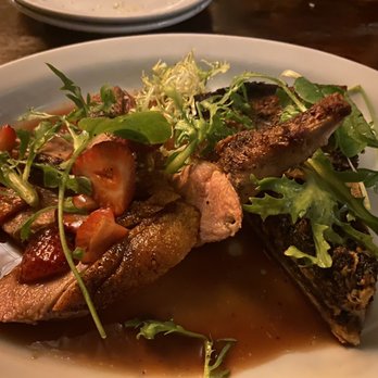 Cabezon - seared duck breast - Seafood Near Me - Portland, Oregon Cabezon - seared duck breast - Seafood Near Me - Portland, Oregon