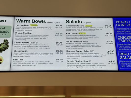 Menu photo 7 sweetgreen - Healthy Salads, Wraps, and Bowls San Diego, CA Menu photo 7 sweetgreen - Healthy Salads, Wraps, and Bowls San Diego, CA