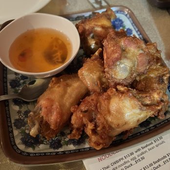 Champa - 1. Six Crispy Chicken Wings - Thai Near Me - Providence, Rhode Island