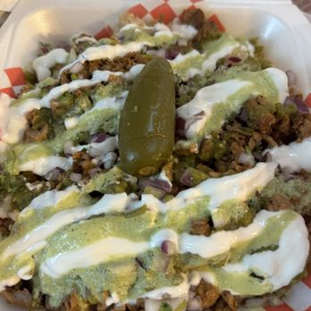 Fuego Prime - Papa rellena with al pastor meat - Tacos Near Me - Lodi, California