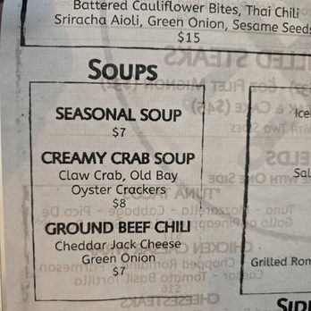 HK on the Bay - Menu 5.25 - Seafood Near Me - Virginia Beach, Virginia