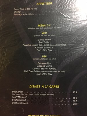 Menu photo 1 Rc Restaurante Lisbon, 11