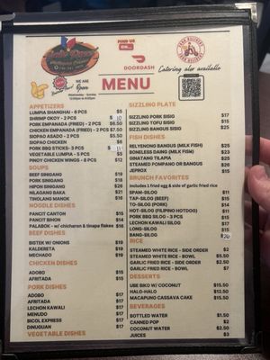 Menu photo 1 Julie Ryan Philippine Cuisine Troy, MI