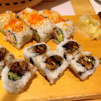 Izumi - California and roasted eel rolls - Sushi Bars Near Me - Kirkland, Washington Izumi - California and roasted eel rolls - Sushi Bars Near Me - Kirkland, Washington