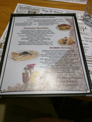 Menu photo 2 Belmont Hall & Restaurant Manchester, NH