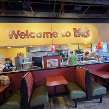 Moe's Southwest Grill - Some of the booths in the dining area of the restaurant. - Tex-Mex Near Me - Roanoke, Virginia Moe's Southwest Grill - Some of the booths in the dining area of the restaurant. - Tex-Mex Near Me - Roanoke, Virginia