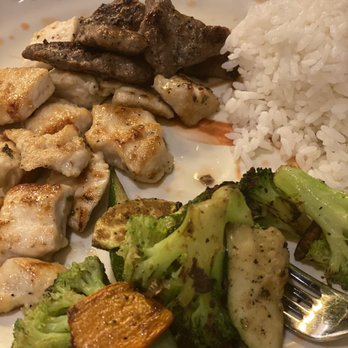 Sushi Monster - Hibachi Chicken and Steak Lunch Special kids portion - Sushi Bars Near Me - Missouri City, Texas