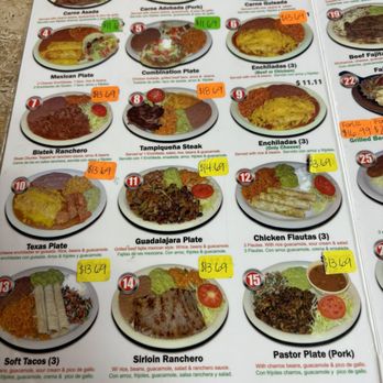 Taqueria Altos De Jalisco Lorena - More of the dinner plates. I ordered the soft tacos I believe left corner at bottom. - Tacos Near Me - Lorena, Texas