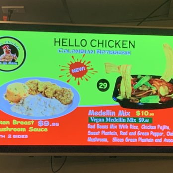 Hello Chicken - Menu - Colombian Near Me - Charlotte, North Carolina Hello Chicken - Menu - Colombian Near Me - Charlotte, North Carolina