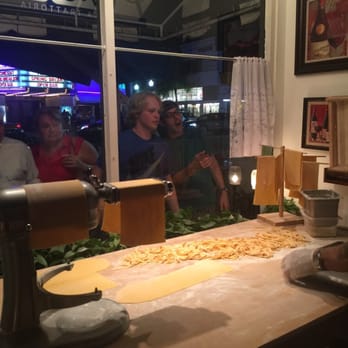 Pane e Vino - Pasta rolling station - Italian Near Me - Miami Beach, Florida
