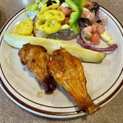 Western Sizzlin - One of my plates