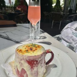 Heaven in a bowl cup with hidden gems of crusted French bread