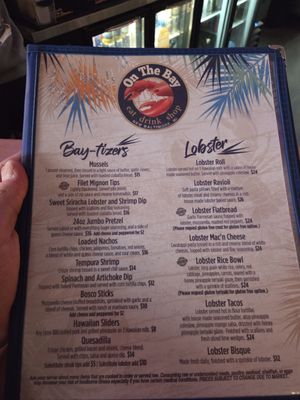 Menu photo 1 On The Bay New Baltimore, MI Menu photo 1 On The Bay New Baltimore, MI