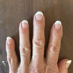 Crappy nail job