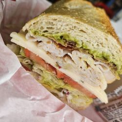 San Francisco Style Sourdough Eatery - Turkey Bacon Avocado sandwich