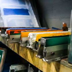 Print Machine - Ink On Squeegees!