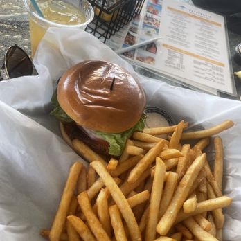 Barefoot's Beachside Bar and Grill - our favorite lunch place in this area - the grouper sandwich is sooo good - American Near Me - Miramar Beach, Florida