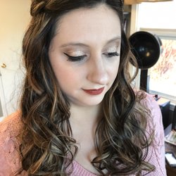 Hairs Gone Wild Hair & Nail Salon - Formal make-up application